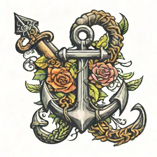 Anchor Connected To Growing