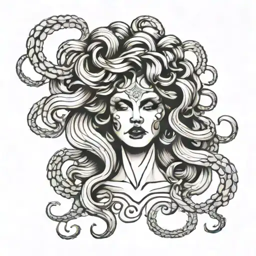 Medusa Crying Screaming