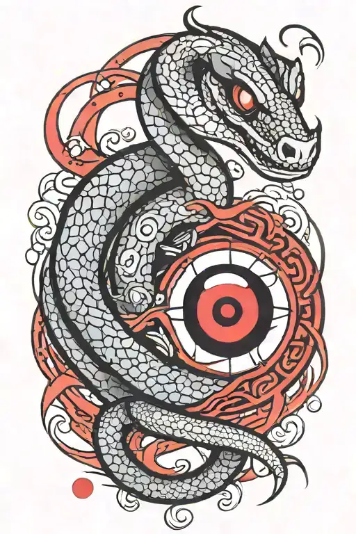 Viper Snake With Itachi Sharingan