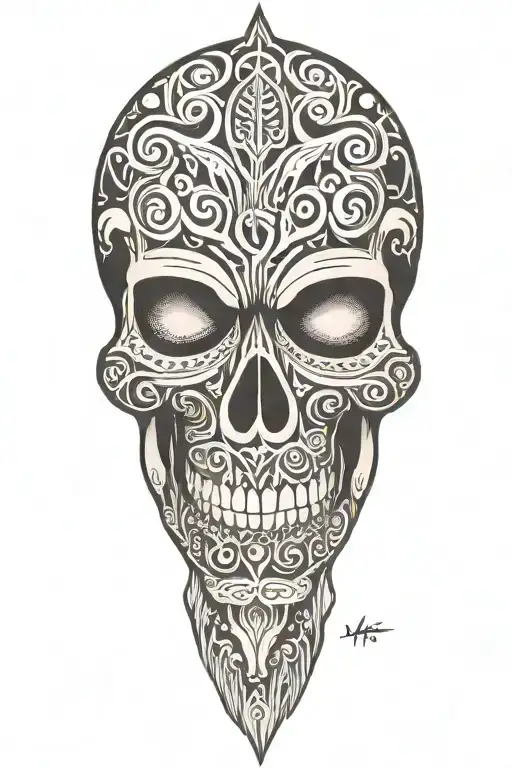 Maori Skull