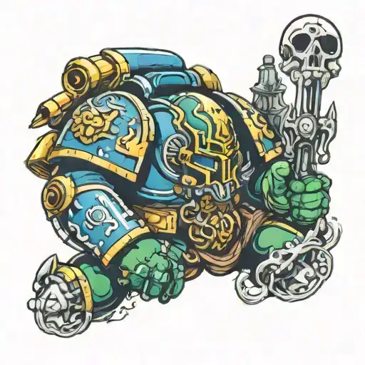 Warhammer 40K Space Marine