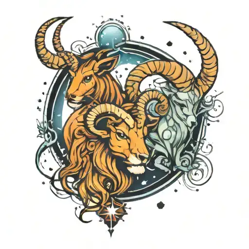 Constellation Leo And Capricorn