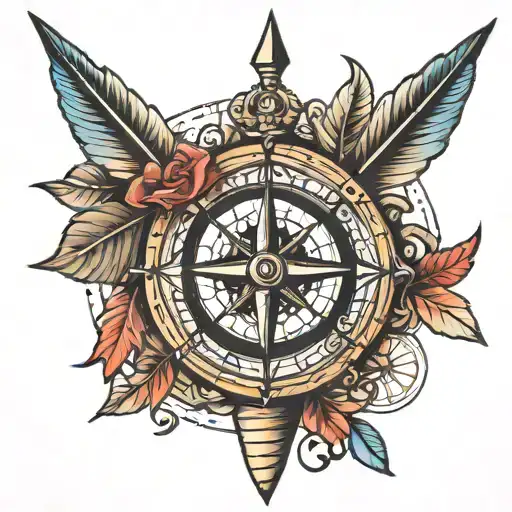 Home Compass Arrows