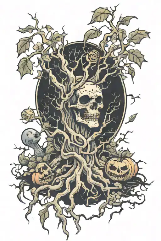 Halloween Tree Growing