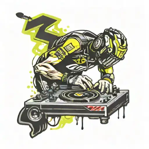 Vr46 Motogp Raving Dj Mixing Music