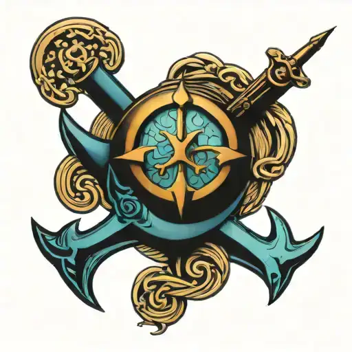 Sea Compas Poseidon Anchor