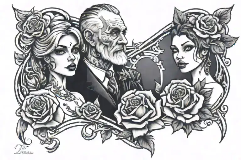 Rosses Father And Daughter