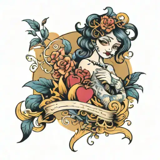 Hart With Name Daughter Chiara