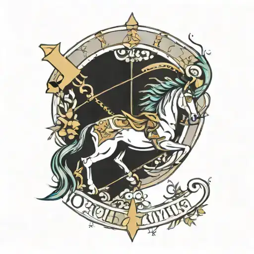 Zodiac Sign Sagittarius And Number 1998 And Code 28351