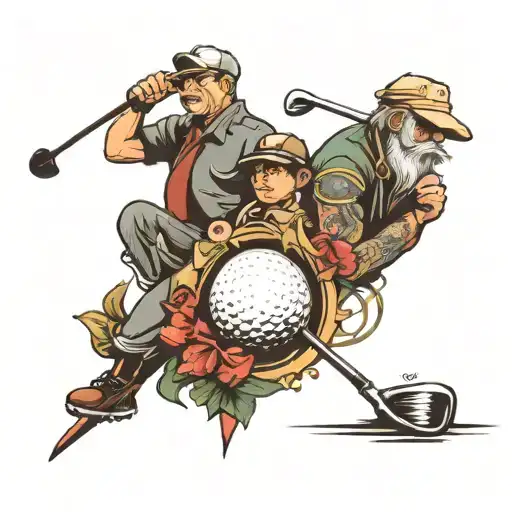 Golf Father And Son