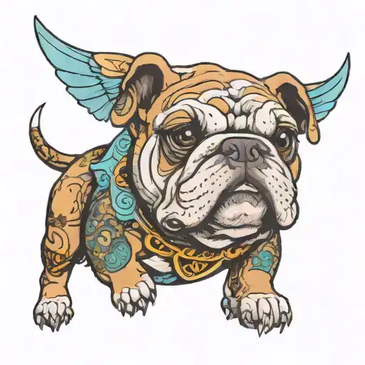 Bulldog Money Flying