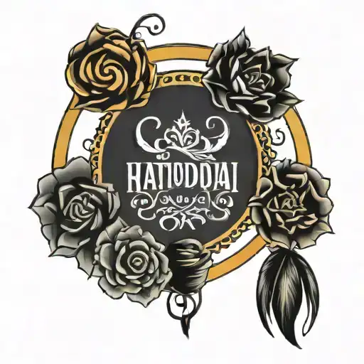 5 Kids Name With Design