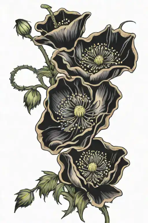 Poppy Flower For August Birth Flowers