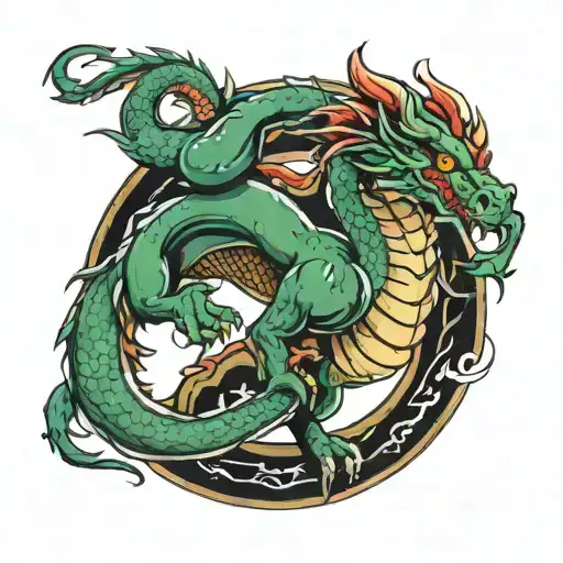 Mma Fighter Jiujitsu Dragon Spirit