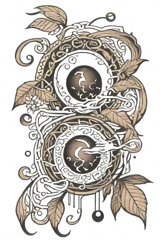 Archibald Knox Rain Moon