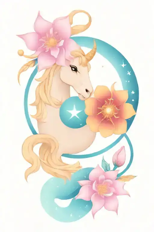 Capricorn Constellation Intertwined