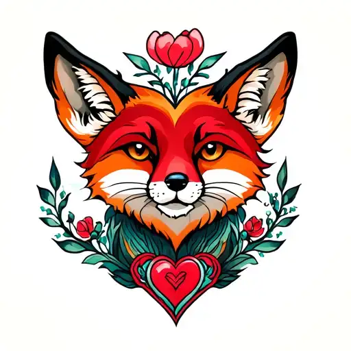 Fox Around A Heart