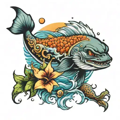 Ocean Outdoors Scene