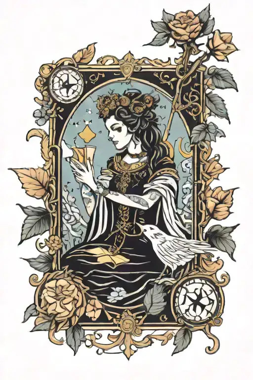 Tarot Lover Tarot Card