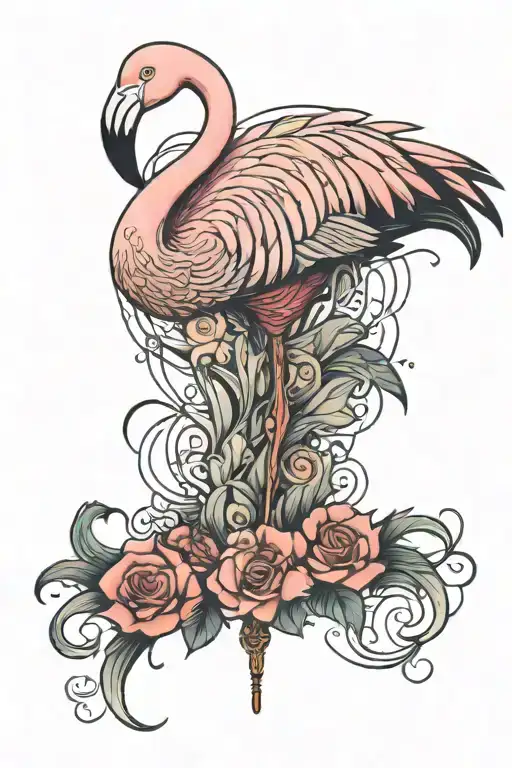 Flamingo Nautical Ancho