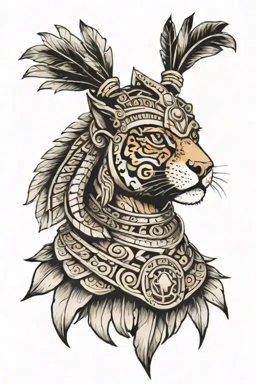 Aztec Jaguar Warrior