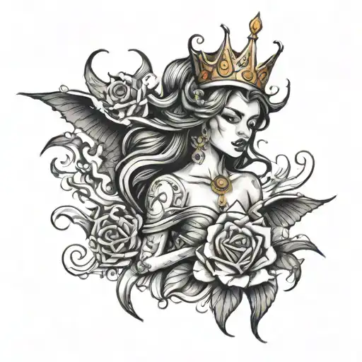 Princess With Good And Evil Personalitys