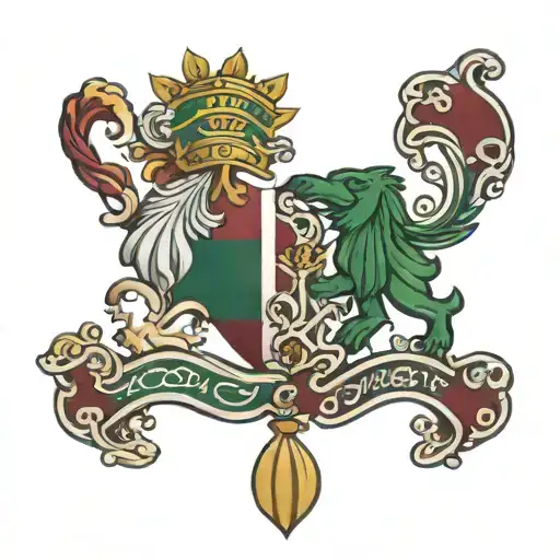 Latvian And Irish Flag Intertwined