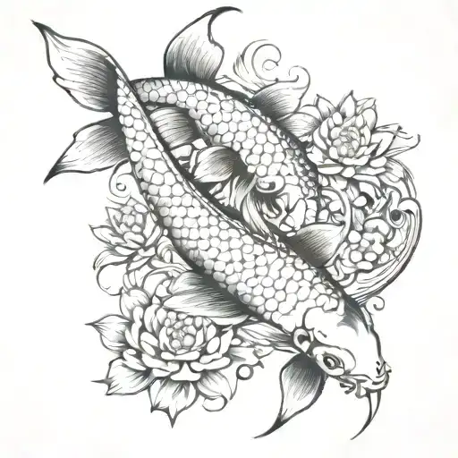 5 Koi Fish