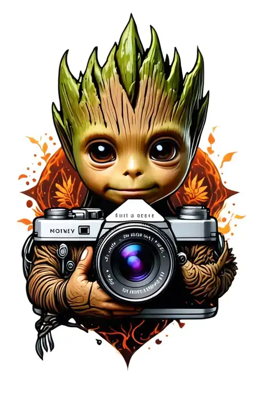 Baby Groot Appareil Photo