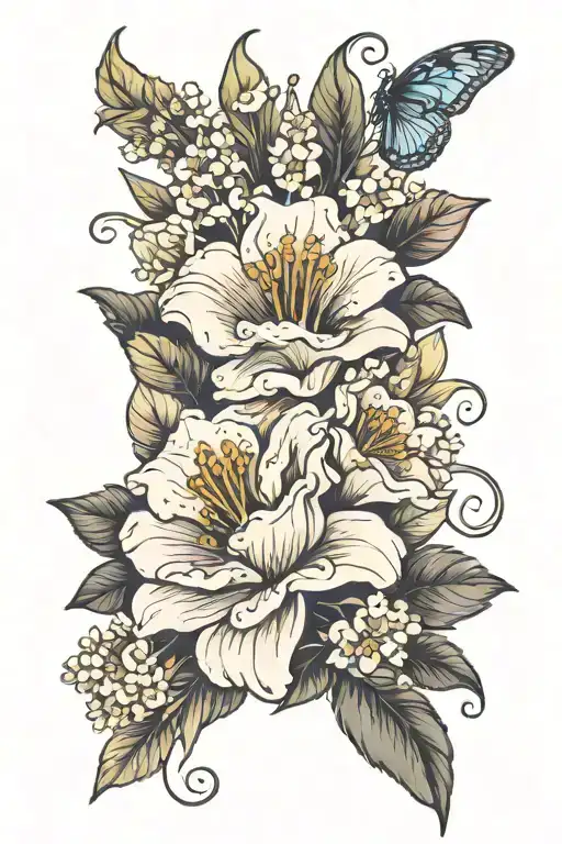 Birth Flower Bouquet