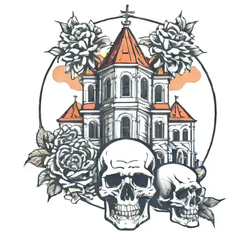 Church And Skull