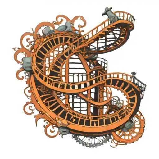 Roller Coaster Dna Double Helix