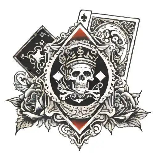 Ace King Queen Jack And Card Deck