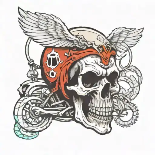 Skull Moto You'll Never