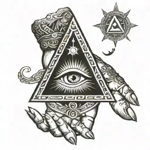 Illuminati Symbol On Your Hand