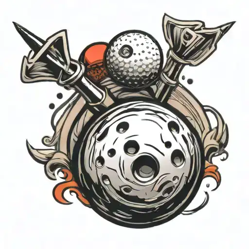 Bowling And Golf Ball