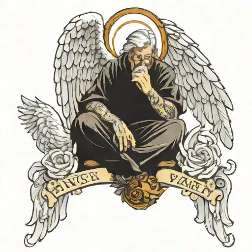 Angel Watching Over Me Pray And Father Hear My Prayers Written