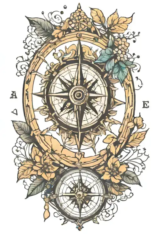 Compass And Woods
