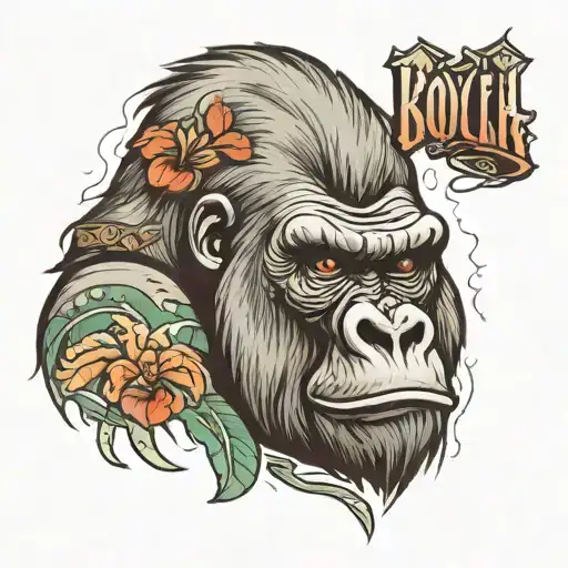Gorilla With The Name Royce