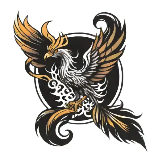 Phoenix Rising From The Ashes