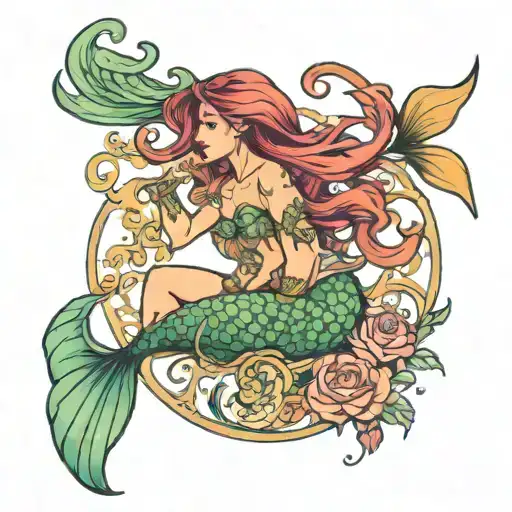 Mermaid Marathon Runner