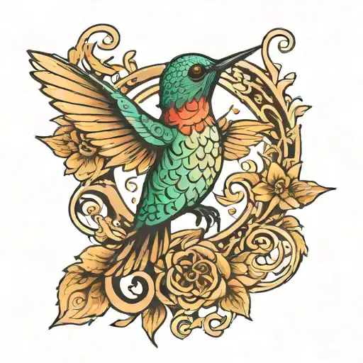 Hummingbird Infinite Symbol