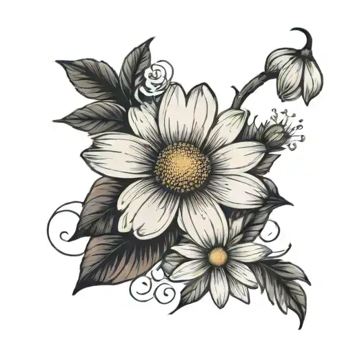 Daisy Flower And Date 26 06 2023
