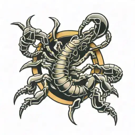 Scorpion And Keyhole