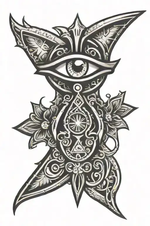 Ankh Symbol With Eye