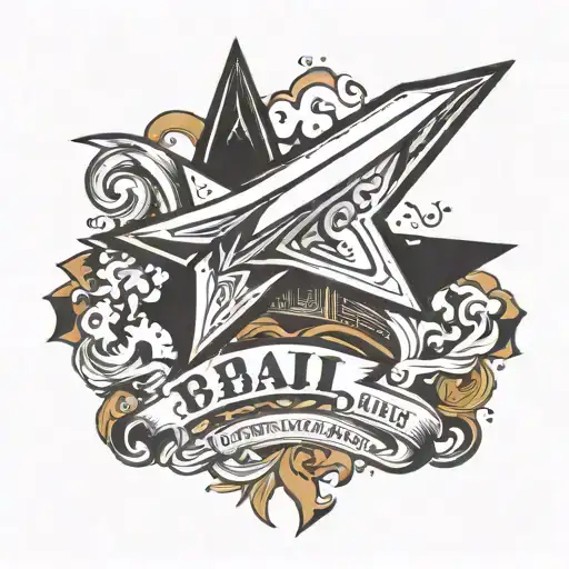 Paper Airplane With Baji Written On It