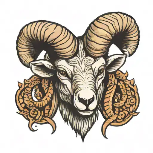 Ram Head Aries Ram