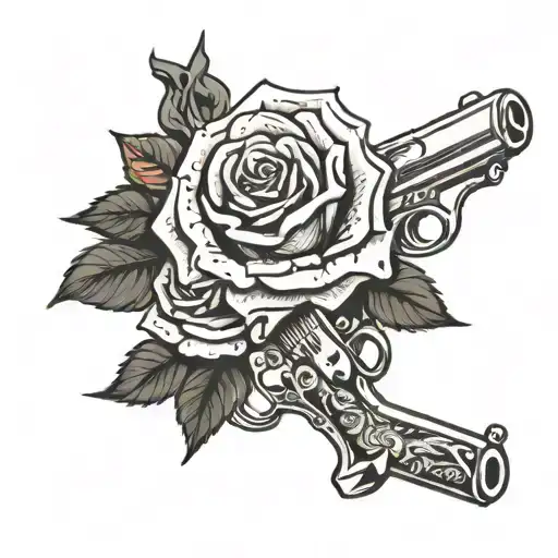 Rose And Guns Money Drugs