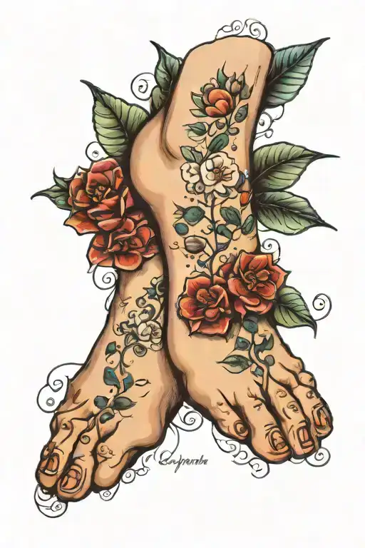 Baby Foot With Birth Data