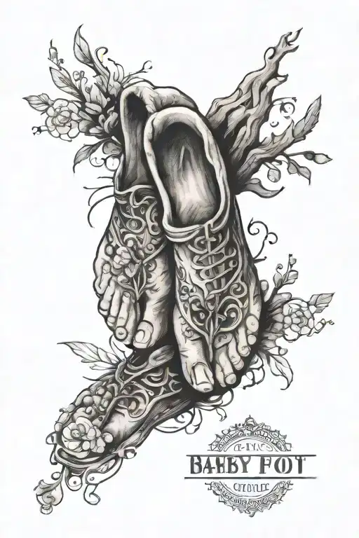 Baby Foot With Birth Data